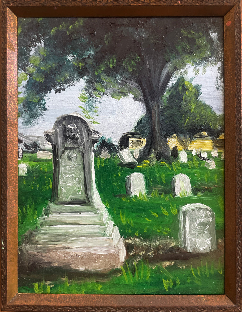 Cemetery Study (Large on the Left)