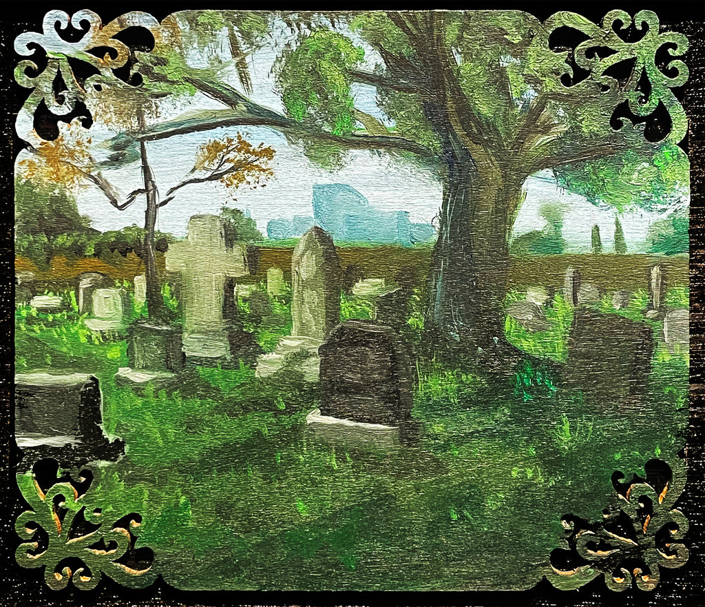 Cemetery Study (Black Stone)