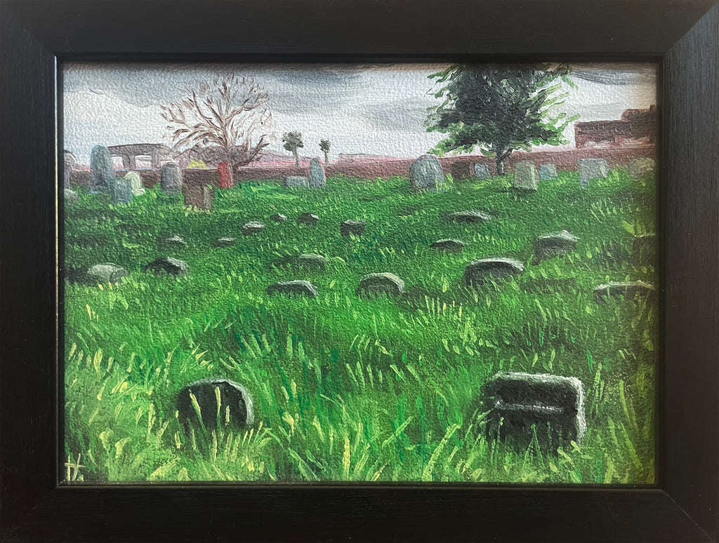 Cemetery Study (Hiding In The Grass)