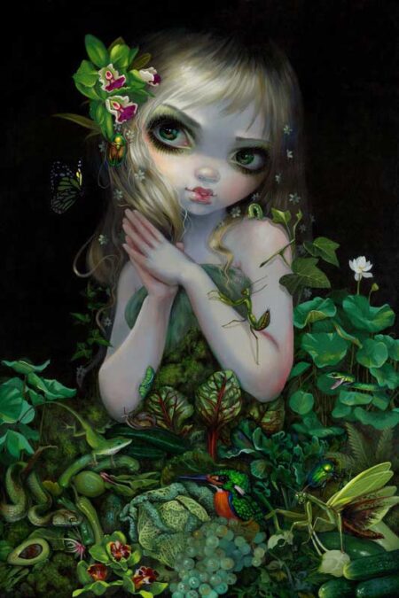 Green Goddess (canvas print)