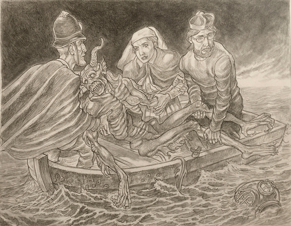 The Last Baptism (Sketch)